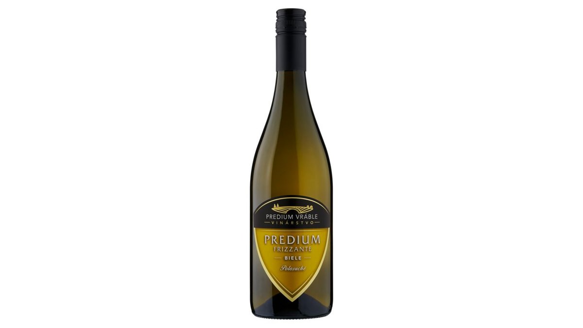 Predium Vráble Frizzante víno biele polosuché 0,75 l