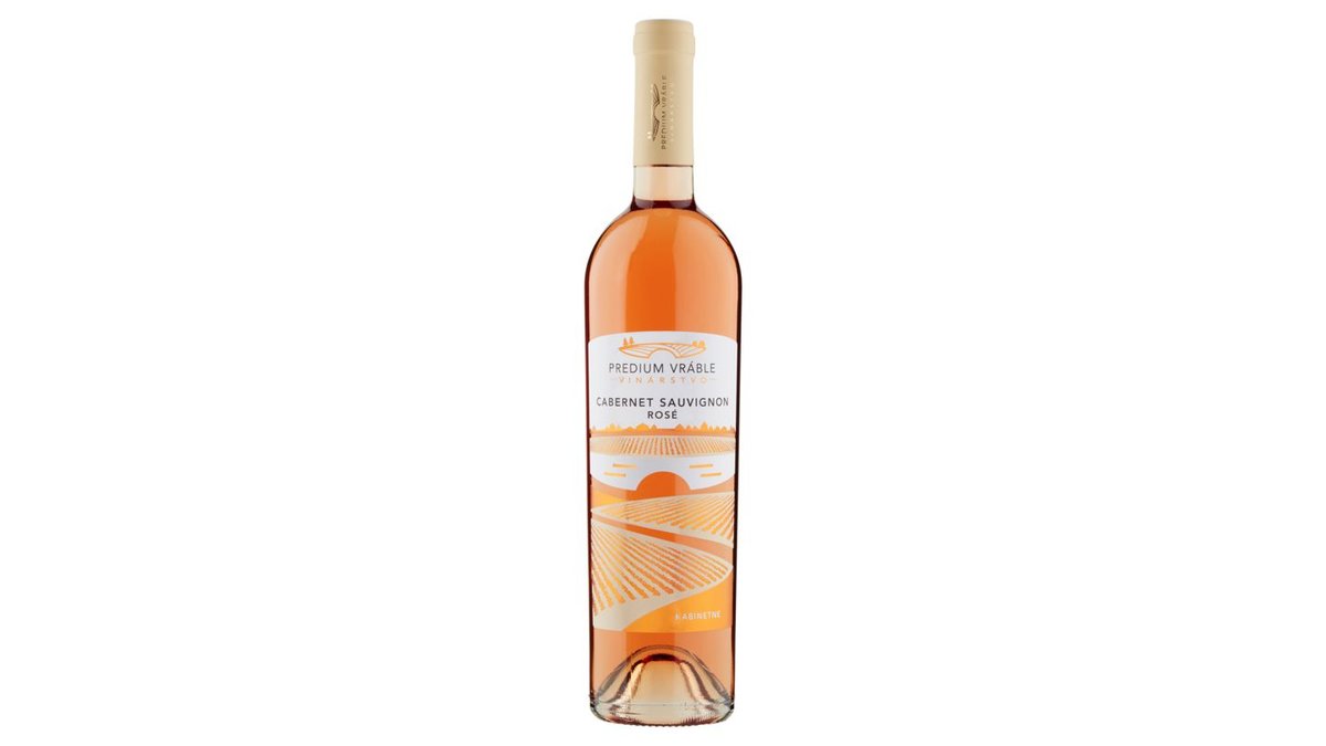 Predium Vráble Cabernet Sauvignon Rosé víno ružové polosladké 0,75 l