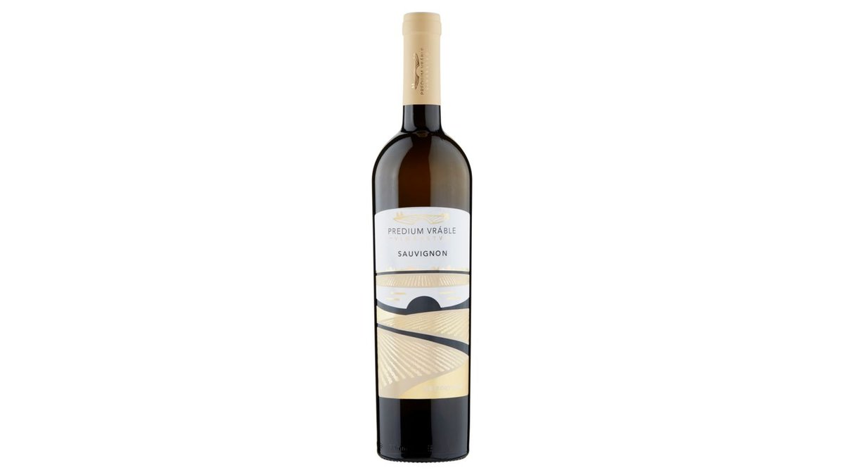 Predium Vráble Sauvignon víno biele suché 0,75 l
