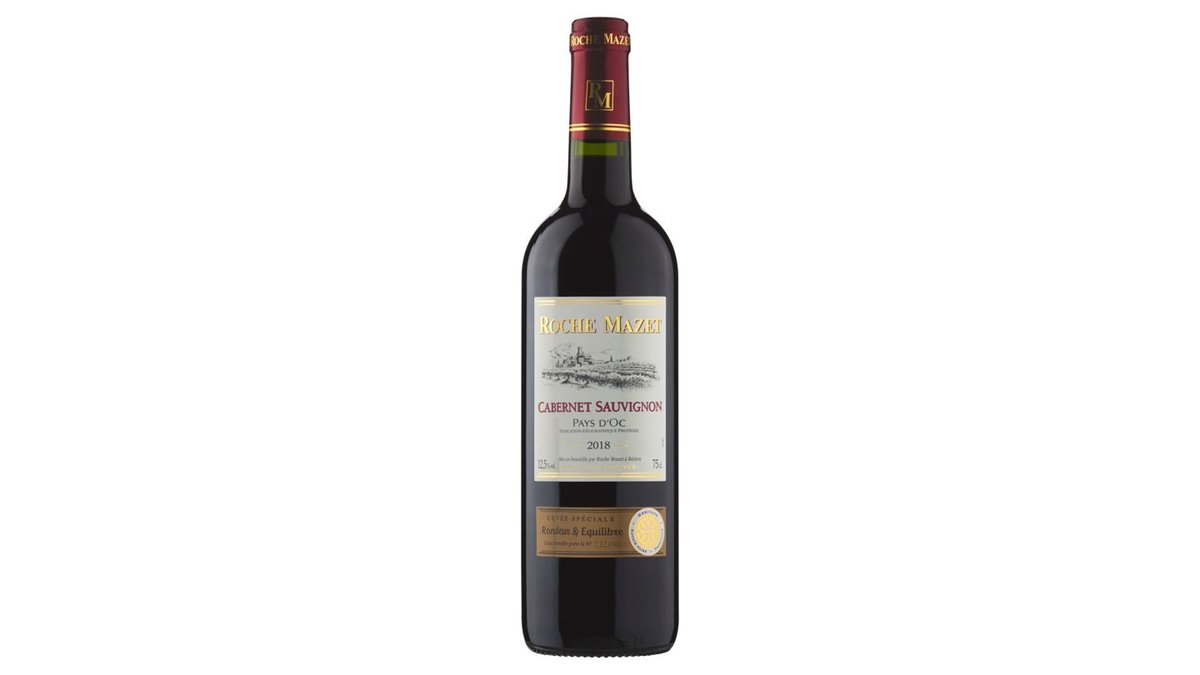 Roche Mazet Cabernet Sauvignon Pays D'OC červené víno 75cl