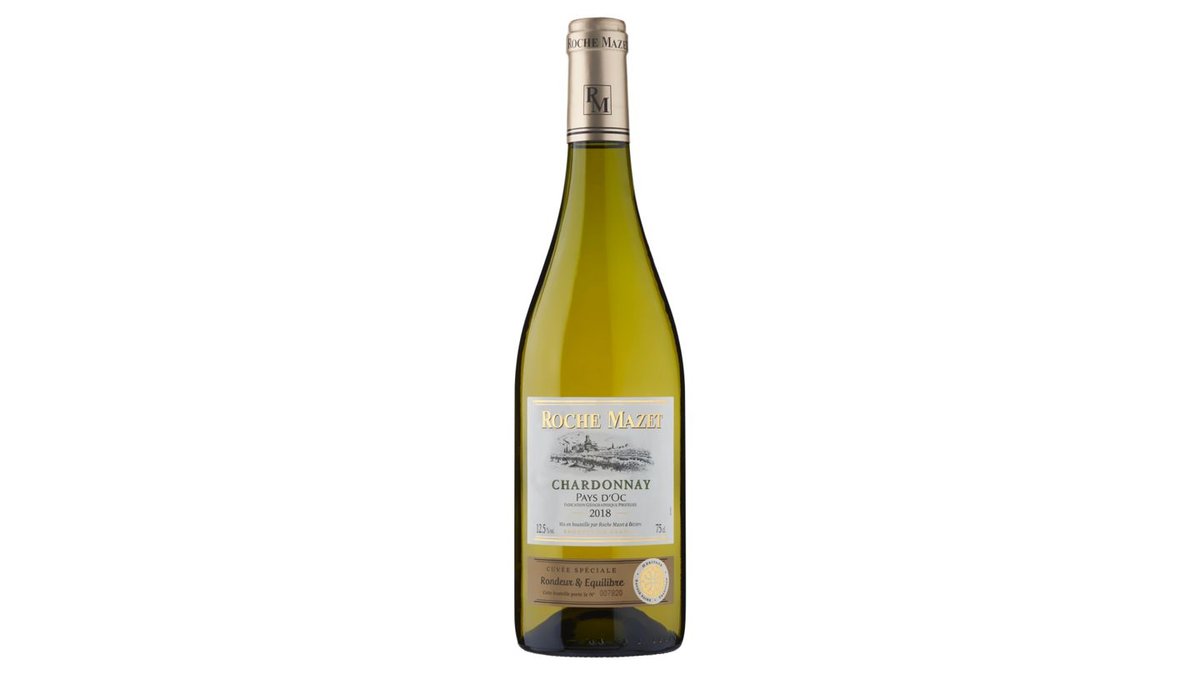 Roche Mazet Chardonnay Pays D'OC bílé víno 75cl