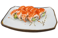 Objednať Uramaki California (krab, uhorka, avocado, sezam)