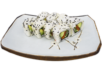 Objednať Uramaki vegetable (avocado, uhorka, paprika, sezam)