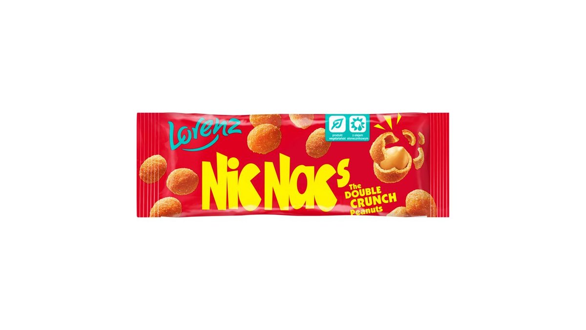 NicNacʹs Orzeszki ziemne w chrupiącej panierce 40 g