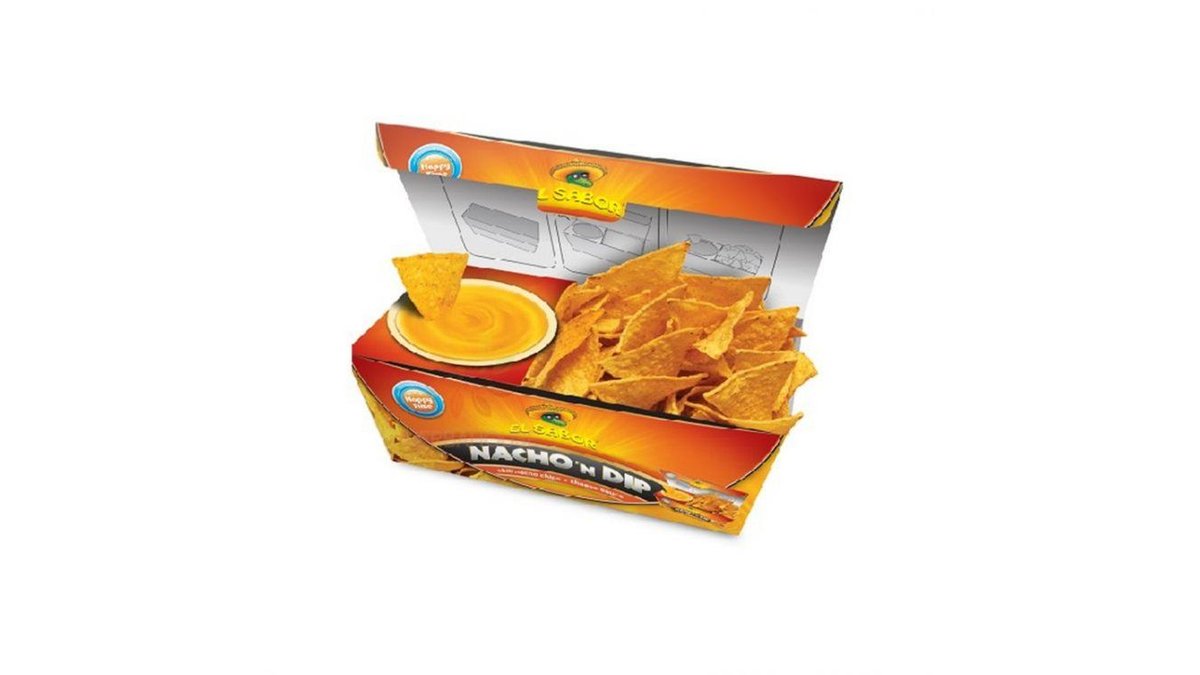 El Sabor Nacho + dip syr 175g