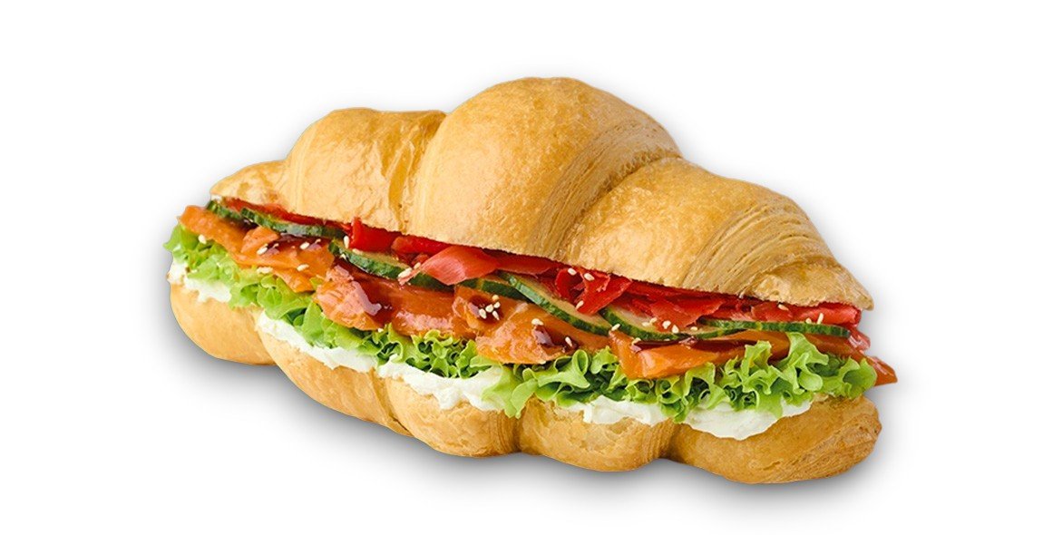 Croissant Losos Teriyaki