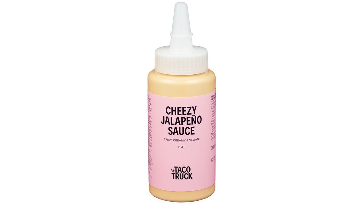 El Taco Truck Cheezy Jalapeño Sauce, 200 ml