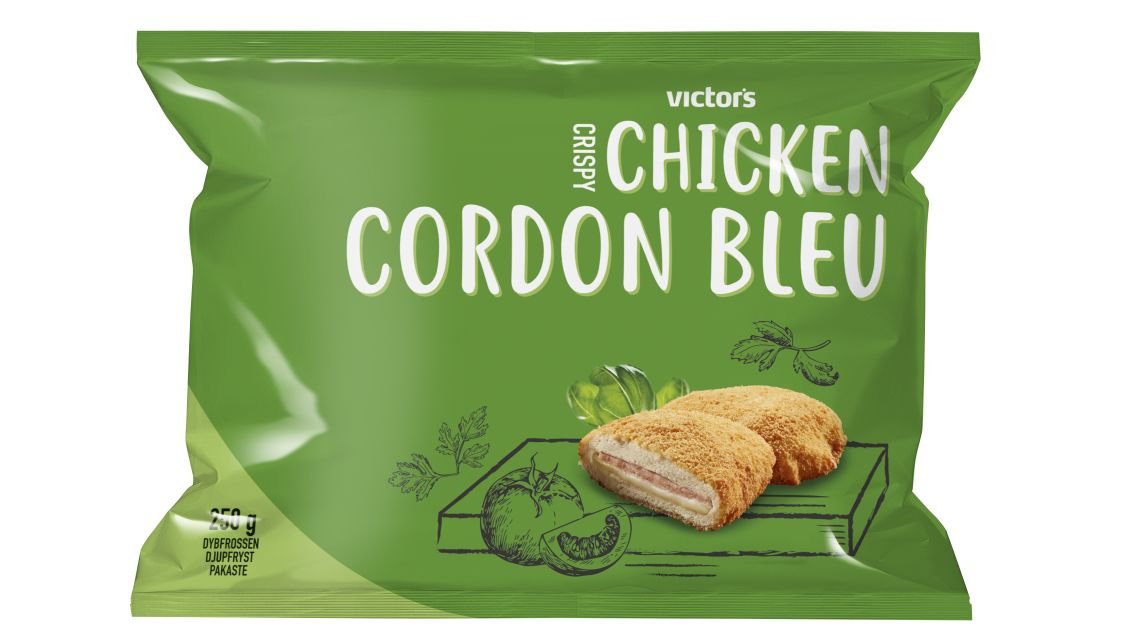 Crispy chicken cordon bleu 350 g