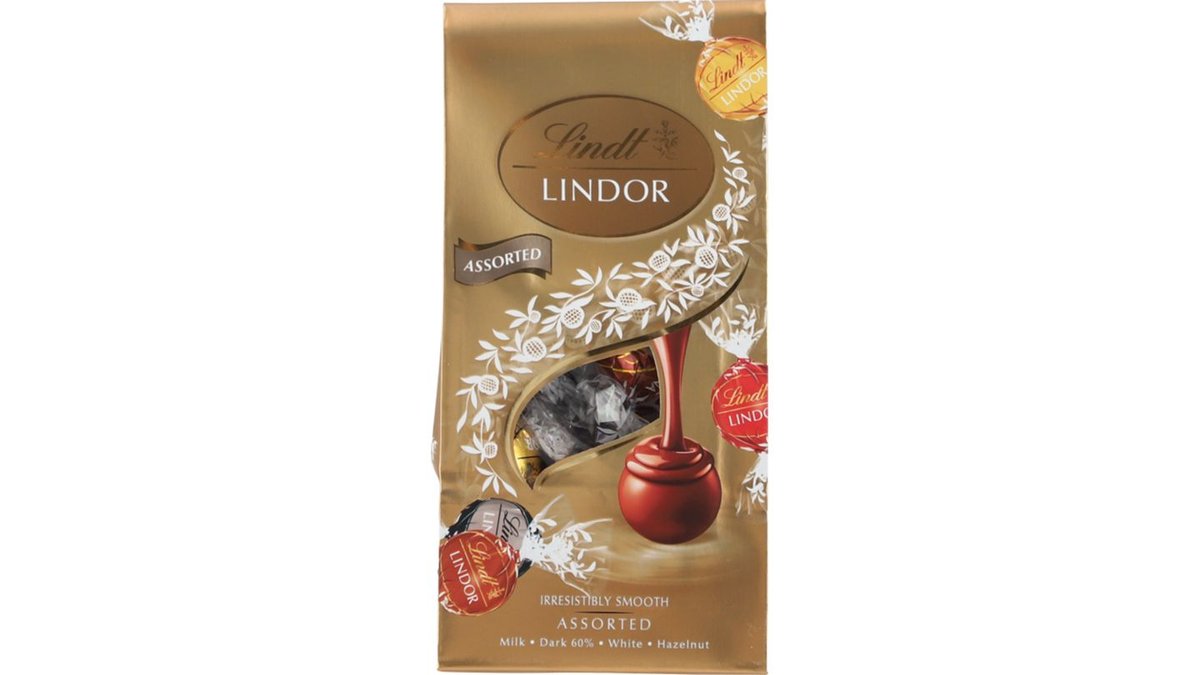 Assorterede Lindor chokolader, Lindt