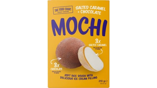 ❄️ The Food Court Mochi Salted Caramel & Chocolate, 210 g