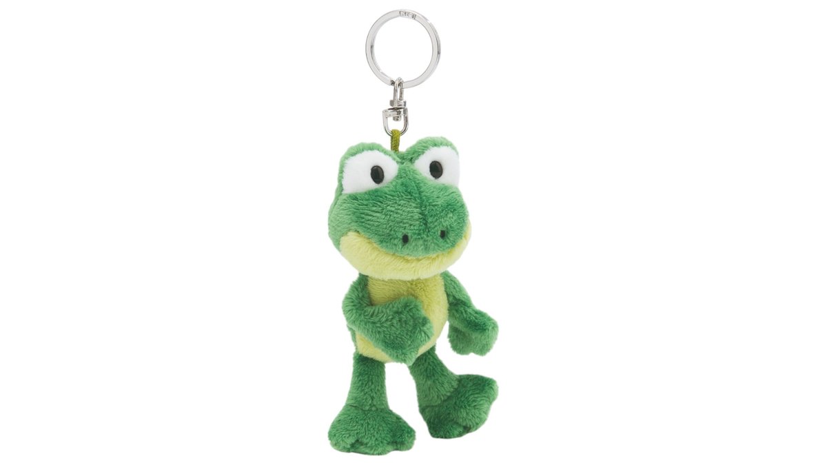 Nøkkelring Frosk, 10 cm