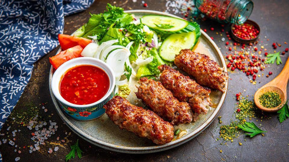 Ljulja-kebab lambalihast