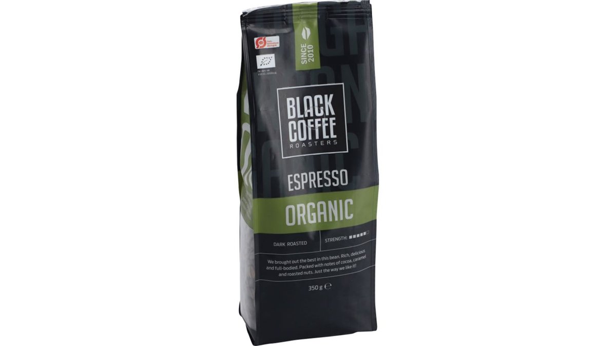 Organic espresso dark roast 1000 g