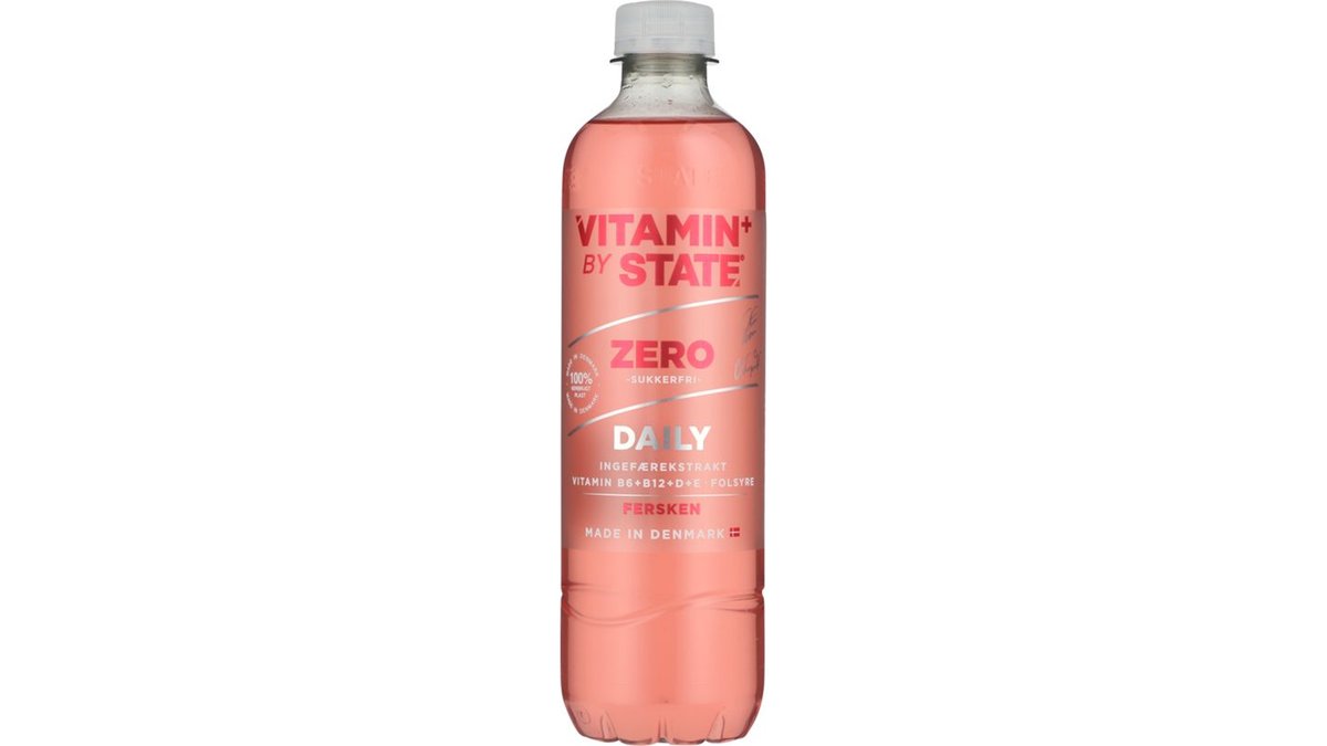 Vitamin Daily fersken 500 ml