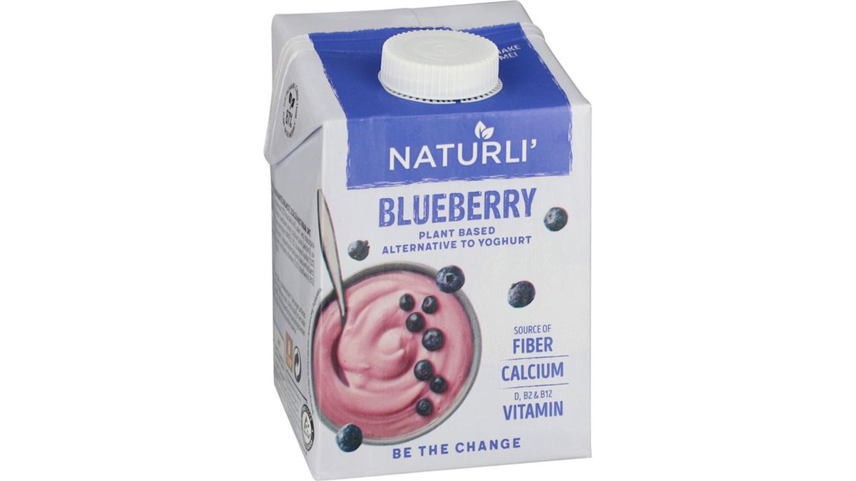 Plant based Yoghurt, Blueberry 500 g