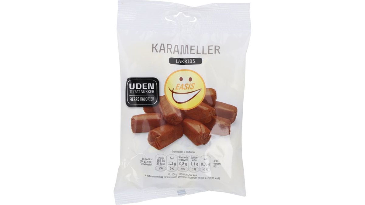 Lakridskarameller 70 g