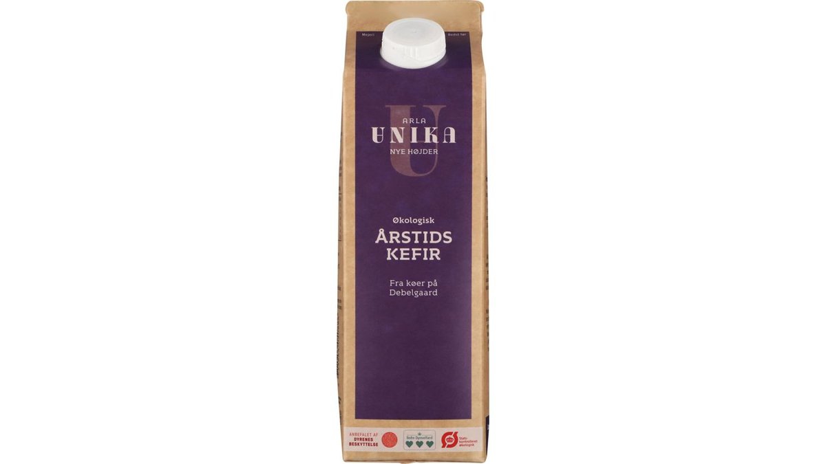 Årstids Kefir øko. Arla Unika 