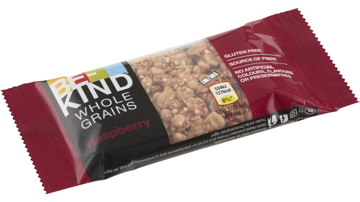 Whole grains bar raspberry 35 g