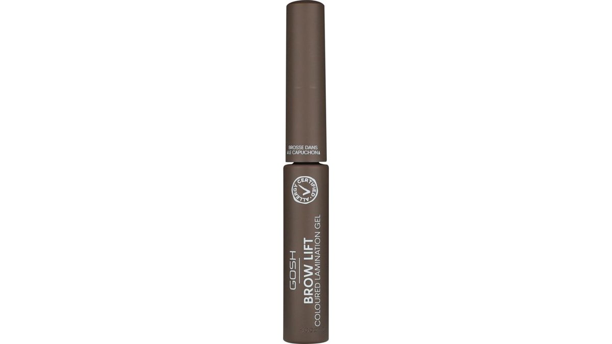 Brow Lift Lamination Gel i brown 001, GOSH Copenhagen