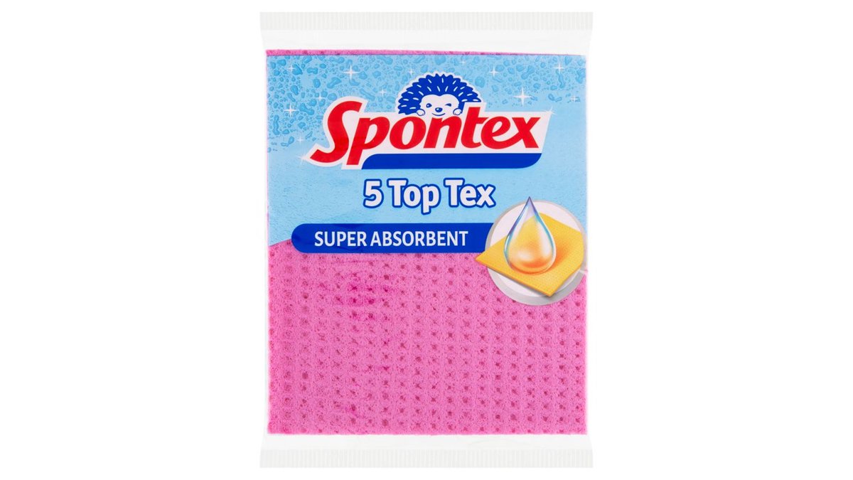 Spontex Top Tex špongiová útierka 5 ks | 101 Drogéria Stromová BA | Wolt