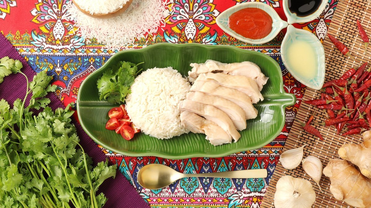 Image of Singapore Chicken Rice Hainan Jeefan Tenma