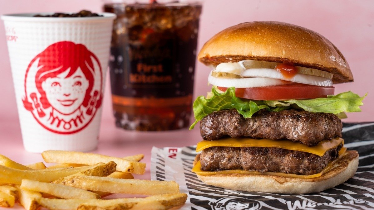 ウェンディーズ　ファーストキッチン　wendys ビッグカップマグ ハンバーガー ウェンディーズ ファーストキッチン wendys ビッグカップマグ