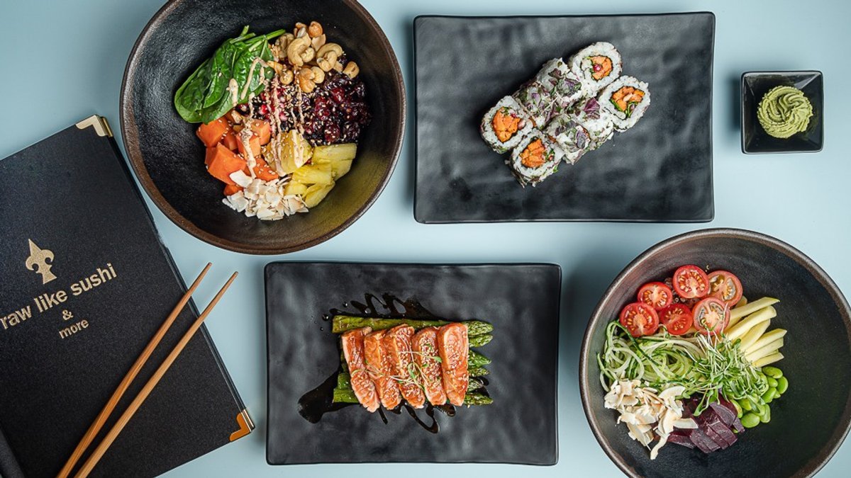 Image of raw like sushi & more