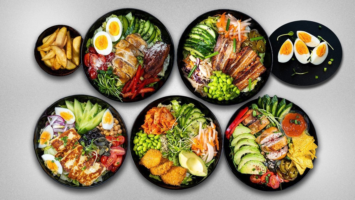 Image of Pura Vida Salad Bowls Żoliborz