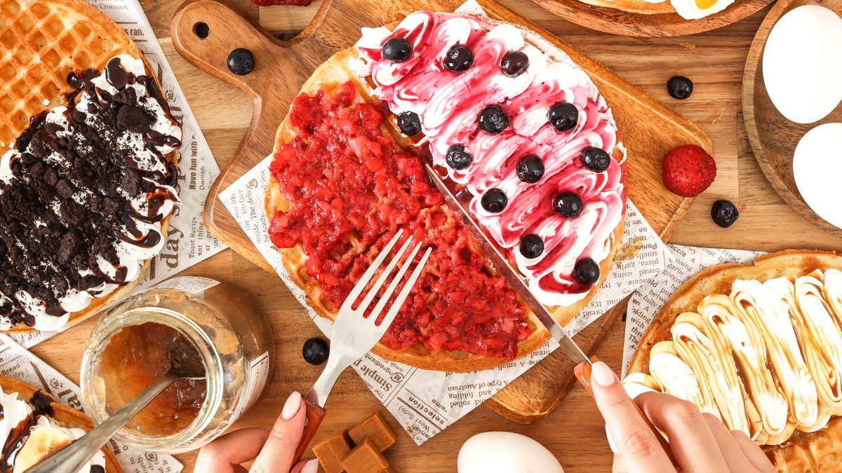 ワッフルのオルゴール 元祖韓国ワッフル Crazy Waffle 徳島南昭和町店 | Wolt | デリバリー