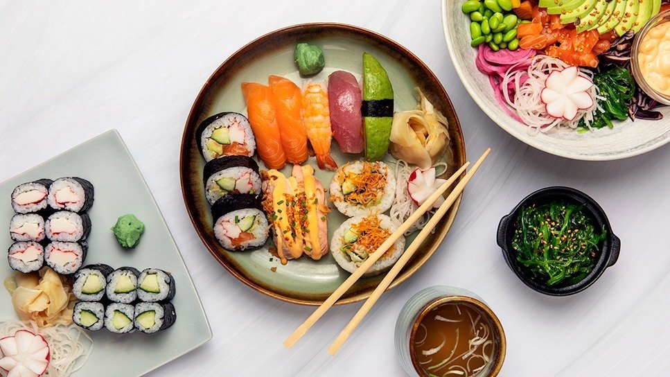 Image of Student Sushi & Bowl