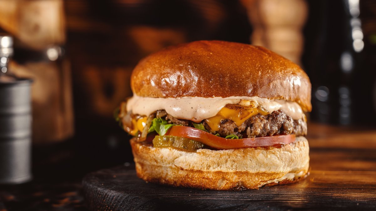 Image of New York Style Burger Vazha-Pshavela