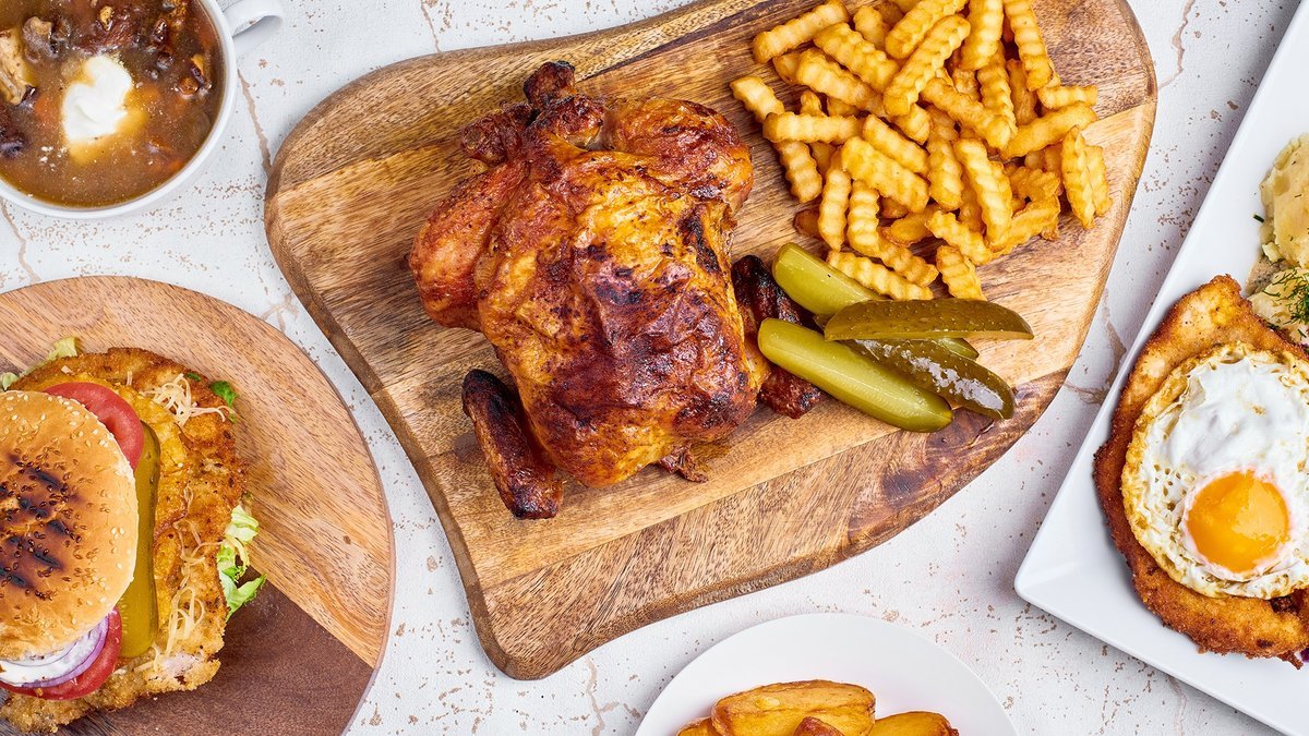 Image of Kurczak z rożna na Bazarku