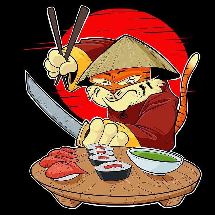 sushi tiger
