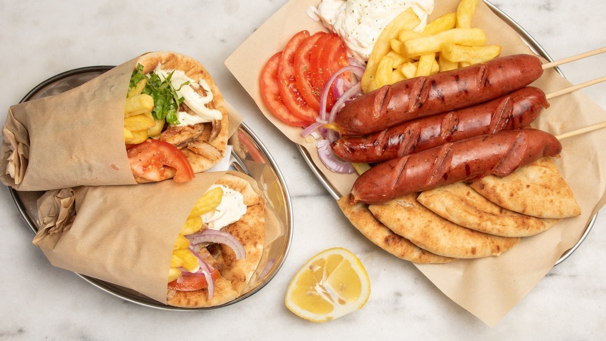 Image of Greek Souvlaki Karvounaki