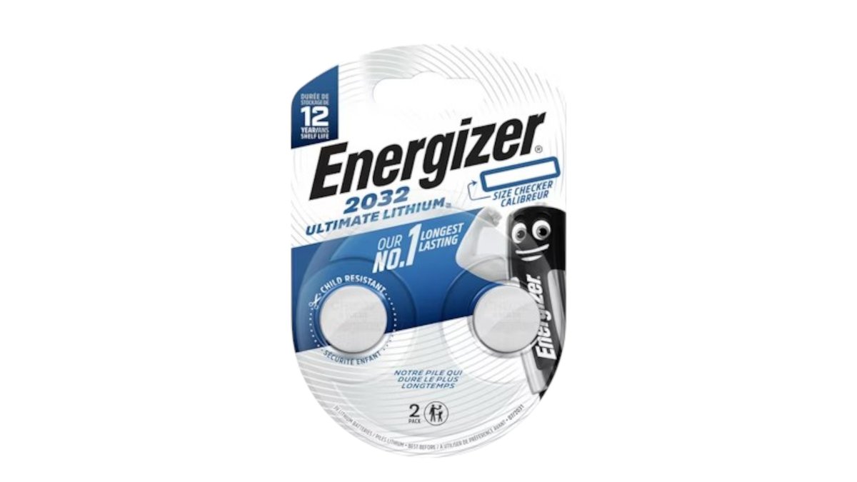 Energizer Ultimate CR2032 nappiparisto 2 kpl