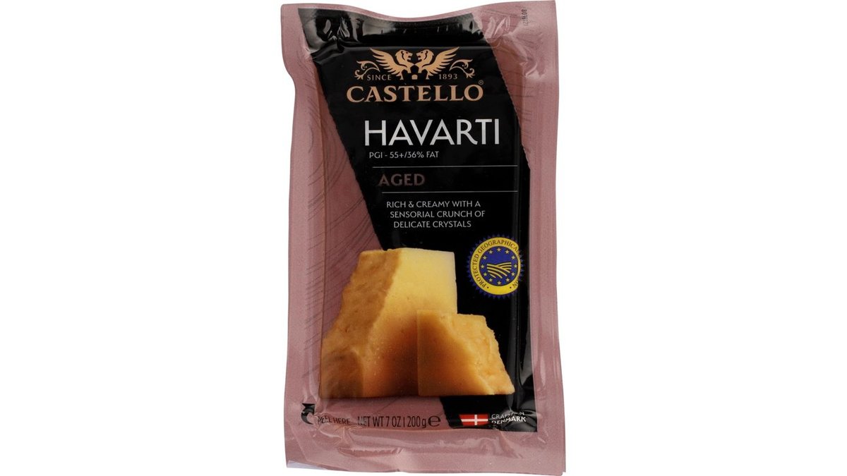 Castello Havarti ost modnet 200 g | MENY Borups Allé | Wolt