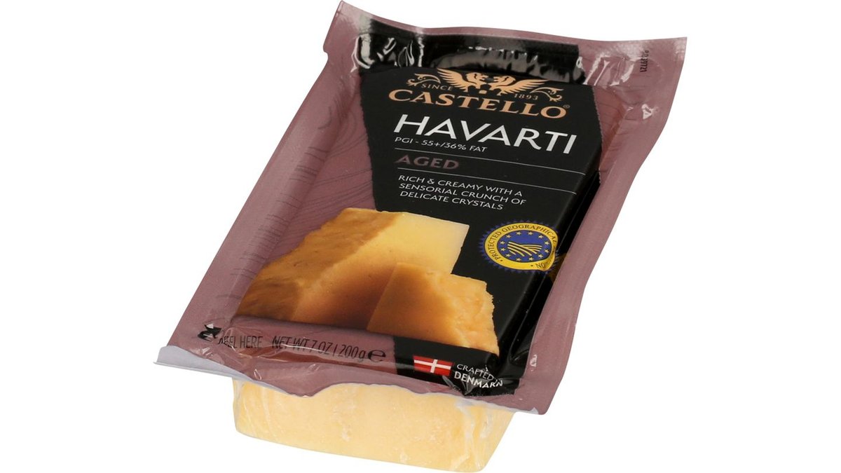 Castello Havarti ost modnet 200 g | MENY Borups Allé | Wolt
