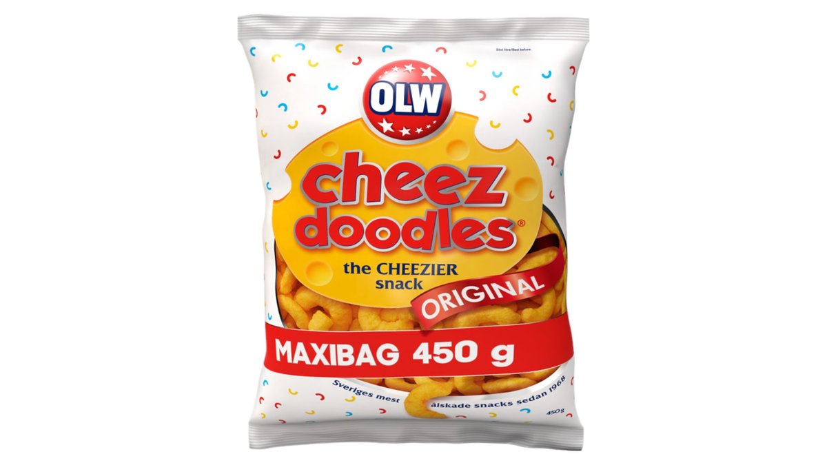 OLW Cheez Doodles Maxibag, 450 g