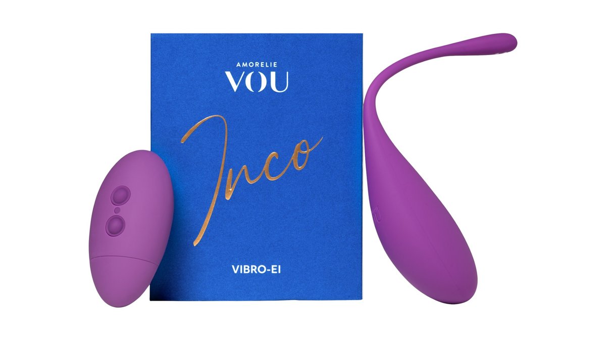 Amorelie Inco - Purple Vibro-Ei mit Fernbedienung | AMORELIE | Wolt