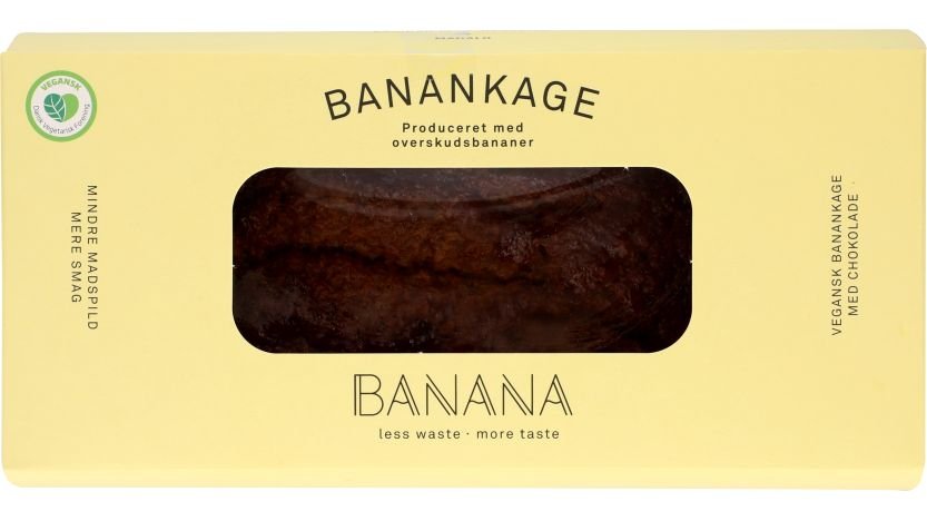 Banana CPH Vegansk banankage