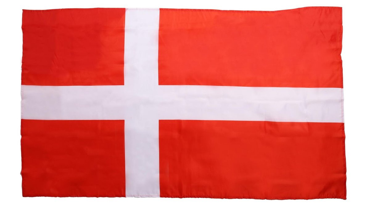Dannebrogsflag 90x150 cm 1 stk.