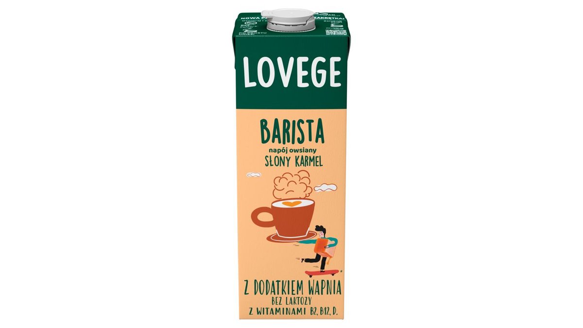 Sante Barista Napój owsiany słony karmel 1 l