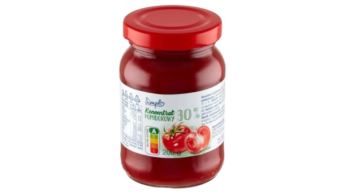 Carrefour Simpl Koncentrat pomidorowy 30% 200 g