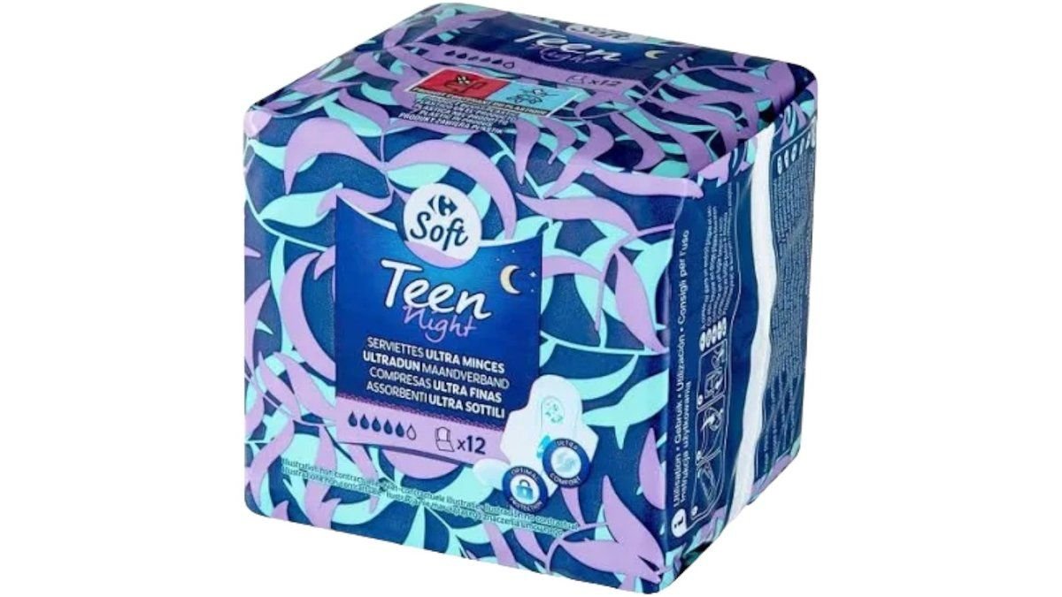 Podpaski Teen night 12 szt.