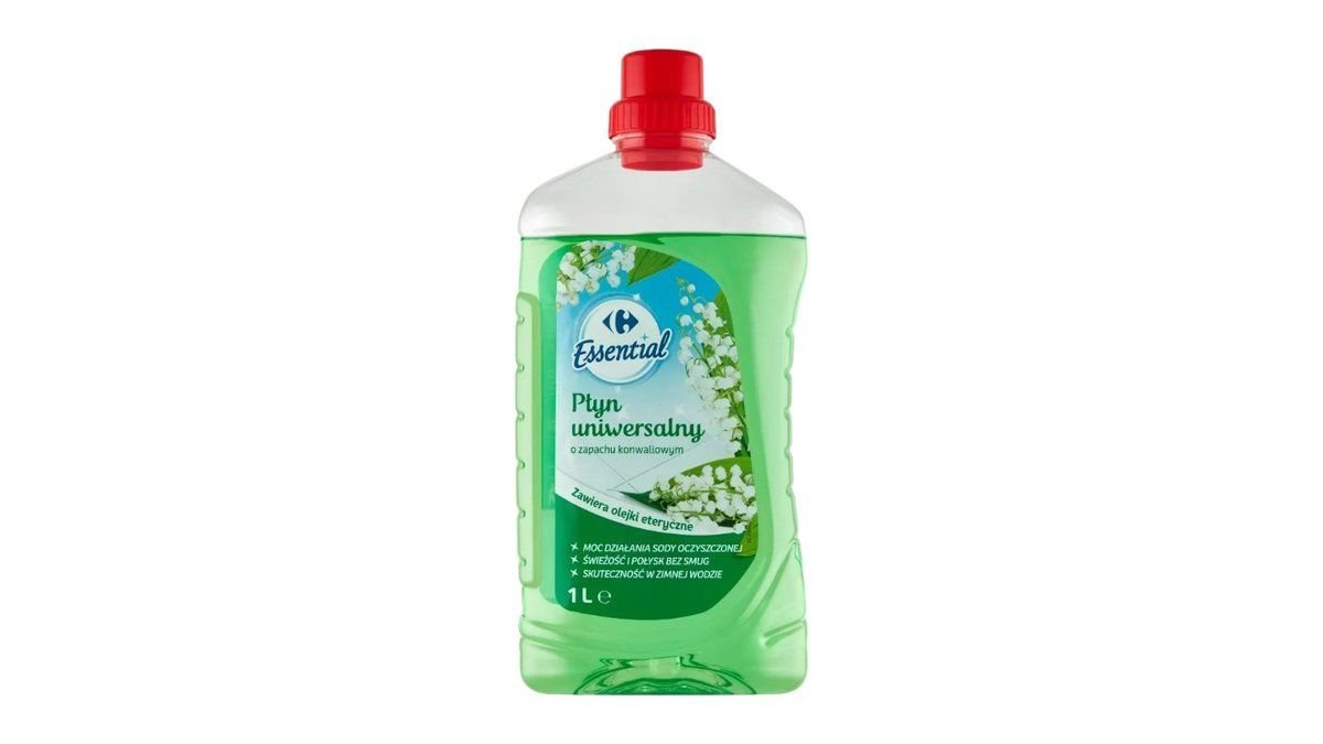 Carrefour Essential Płyn uniwersalny o zapachu konwaliowym 1 l
