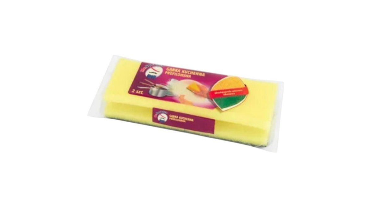 Gąbka kuchenna profilowana 2 szt.