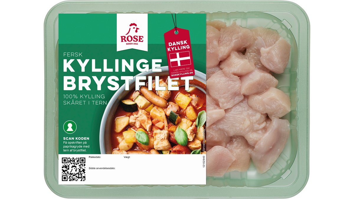 Rose Kyllingebrystfilet i Tern
