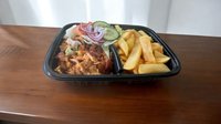 Objednať Kebab tanier s hranolkami