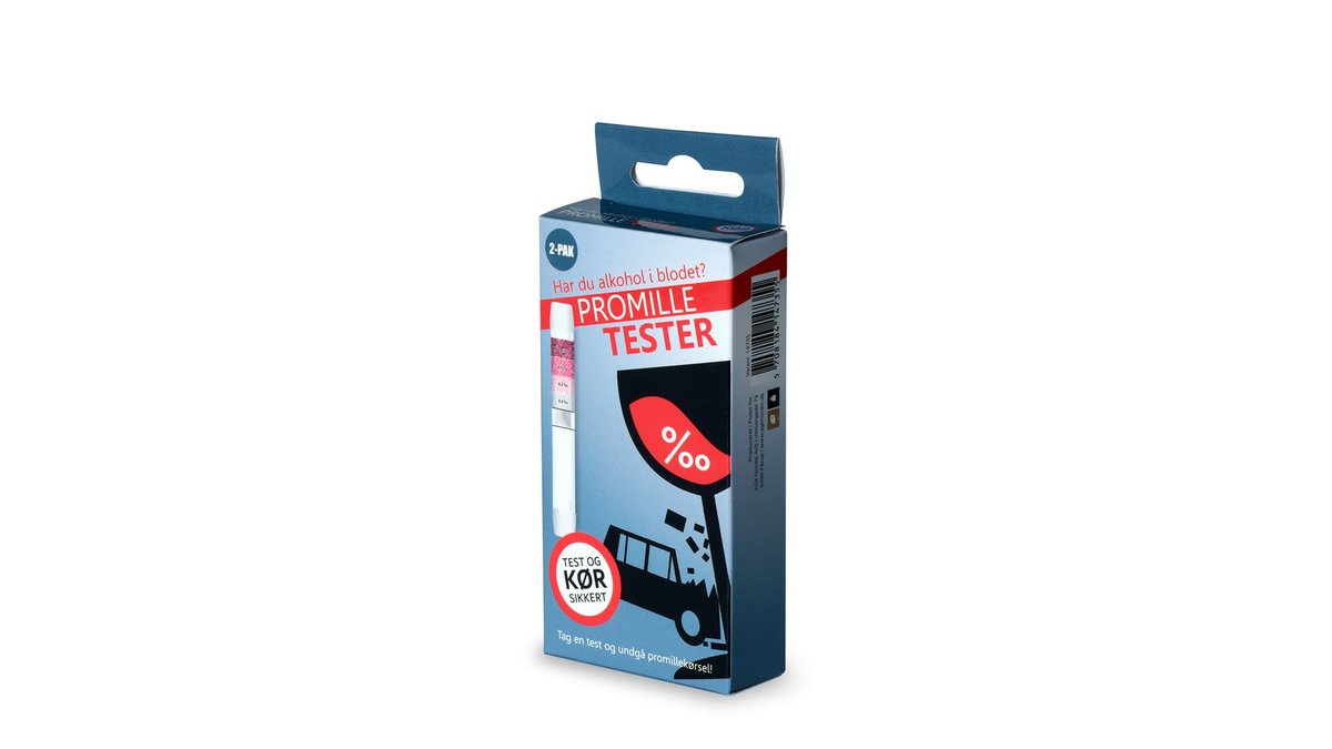 Engangspromilletest 2 stk. 2 stk.