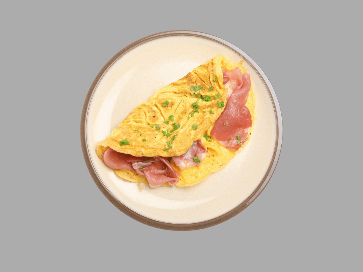 Omletë me Proshutë